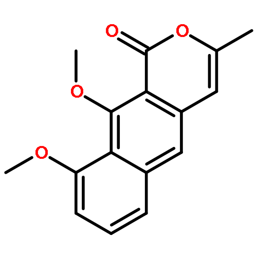 1H-Naphtho[2,3-c]pyran-1-one, 9,10-dimethoxy-3-methyl-