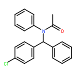 Acetamide, N-[(4-chlorophenyl)phenylmethyl]-N-phenyl-