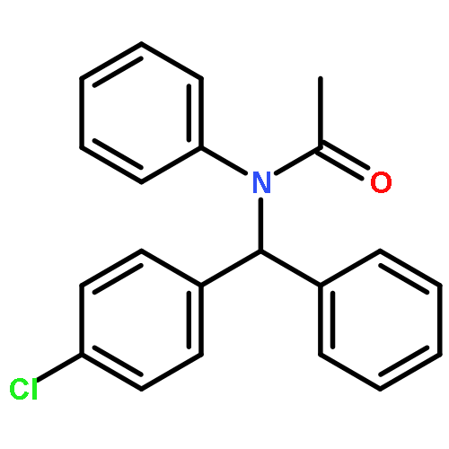 Acetamide, N-[(4-chlorophenyl)phenylmethyl]-N-phenyl-