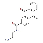 2-ANTHRACENECARBOXAMIDE, N-(2-AMINOETHYL)-9,10-DIHYDRO-9,10-DIOXO-