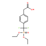 Benzeneacetic acid, 4-[(diethoxyphosphinyl)difluoromethyl]-