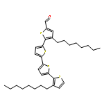 [2,2':5',2'':5'',2'''-QUATERTHIOPHENE]-5-CARBOXALDEHYDE, 3,3'''-DIOCTYL-