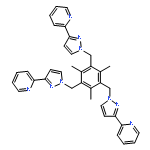 Pyridine,2,2',2''-[(2,4,6-trimethyl-1,3,5-benzenetriyl)tris(methylene-1H-pyrazole-1,3-diyl)]tris-