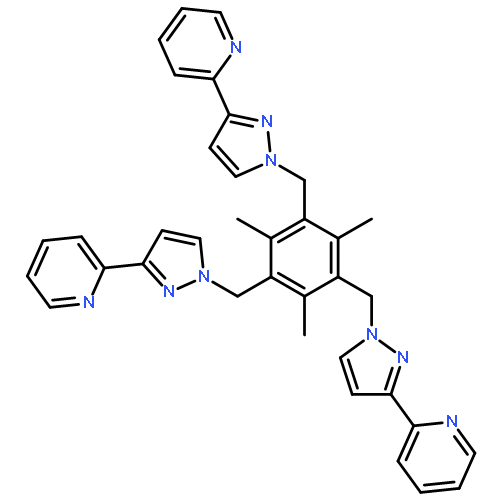 Pyridine,2,2',2''-[(2,4,6-trimethyl-1,3,5-benzenetriyl)tris(methylene-1H-pyrazole-1,3-diyl)]tris-