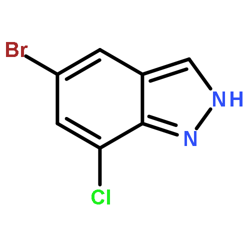 5-Bromo-7-chloro-1H-indazole