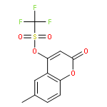 Methanesulfonic acid, trifluoro-, 6-methyl-2-oxo-2H-1-benzopyran-4-ylester