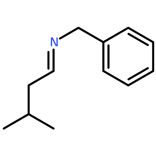 Benzenemethanamine, N-(3-methylbutylidene)-