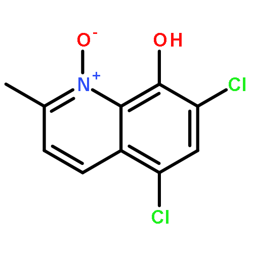 8-QUINOLINOL, 5,7-DICHLORO-2-METHYL-, 1-OXIDE