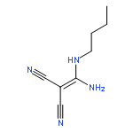 Propanedinitrile, [amino(butylamino)methylene]-