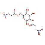 [3,4,6-trihydroxy-5-(3-nitropropanoyloxy)oxan-2-yl]methyl 3-nitropropanoate