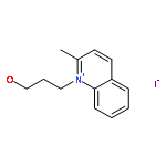 1-(3-hydroxypropyl)-2-methylquinolinium iodide