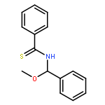 Benzenecarbothioamide, N-(methoxyphenylmethyl)-