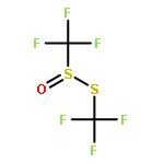 METHANESULFINOTHIOIC ACID, TRIFLUORO-, S-(TRIFLUOROMETHYL) ESTER