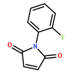 1H-Pyrrole-2,5-dione,1-(2-fluorophenyl)-