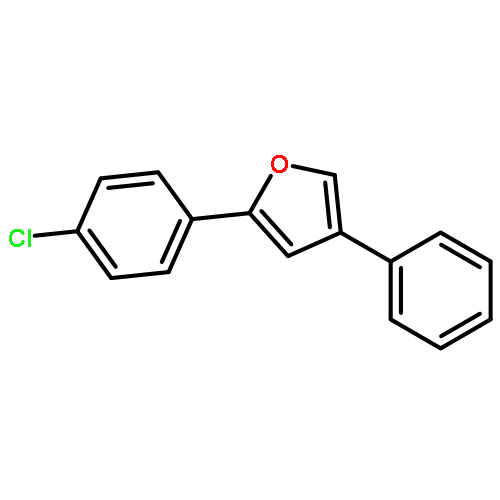 FURAN, 2-(4-CHLOROPHENYL)-4-PHENYL-