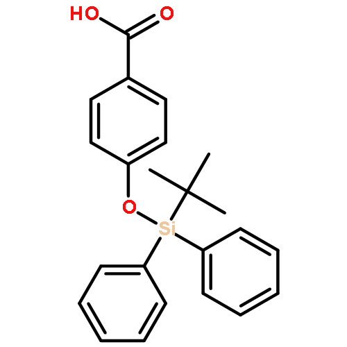 BENZOIC ACID, 4-[[(1,1-DIMETHYLETHYL)DIPHENYLSILYL]OXY]-