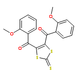 METHANONE, (2-THIOXO-1,3-DITHIOLE-4,5-DIYL)BIS[(2-METHOXYPHENYL)-