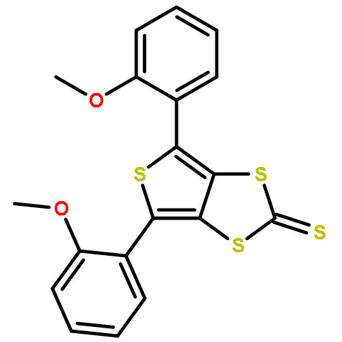 Thieno[3,4-d]-1,3-dithiole-2-thione, 4,6-bis(2-methoxyphenyl)-