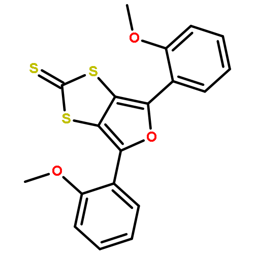 1,3-Dithiolo[4,5-c]furan-2-thione, 4,6-bis(2-methoxyphenyl)-