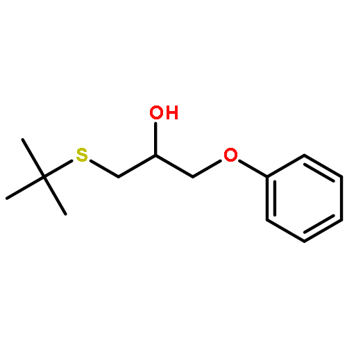 2-Propanol, 1-[(1,1-dimethylethyl)thio]-3-phenoxy-