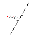 3-{[(2,3-dihydroxypropoxy)(hydroxy)phosphoryl]oxy}-2-(dodecanoyloxy)propyl dodecanoate