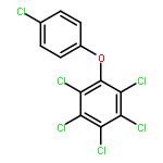 Benzene, pentachloro(4-chlorophenoxy)-