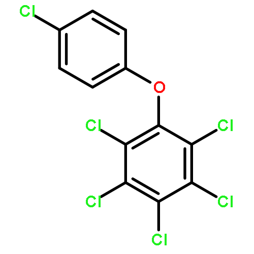 Benzene, pentachloro(4-chlorophenoxy)-