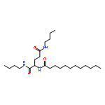 (S)-N,N'-dibutyl-2-[(1-oxododecyl)amino]glutaramide