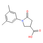 3-Pyrrolidinecarboxylic acid, 1-(3,5-dimethylphenyl)-5-oxo-