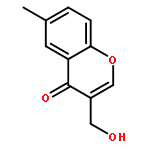 4H-1-BENZOPYRAN-4-ONE, 3-(HYDROXYMETHYL)-6-METHYL-