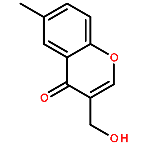 4H-1-BENZOPYRAN-4-ONE, 3-(HYDROXYMETHYL)-6-METHYL-