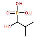 Phosphonic acid, (1-hydroxy-2-methylpropyl)-