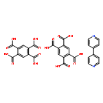 1,2,4,5-Benzenetetracarboxylic acid, compd. with 4,4'-bipyridine (2:1)