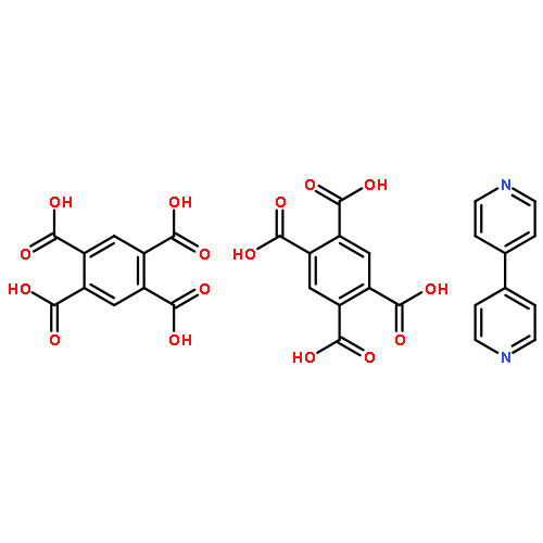 1,2,4,5-Benzenetetracarboxylic acid, compd. with 4,4'-bipyridine (2:1)