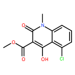 Methyl 5-chloro-4-hydroxy-1-methyl-2-oxo-1,2-dihydroquinoline-3-carboxylate