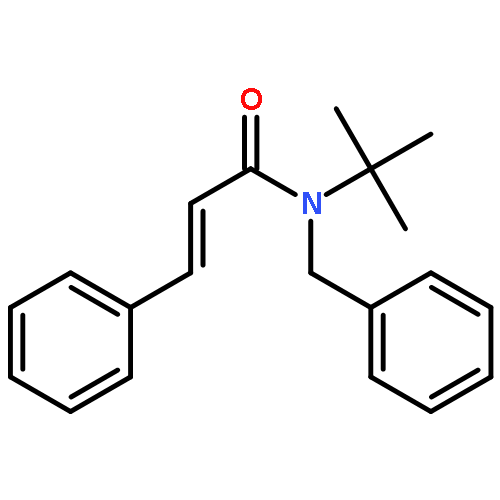 2-Propenamide, N-(1,1-dimethylethyl)-3-phenyl-N-(phenylmethyl)-, (2E)-