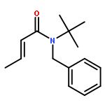 2-BUTENAMIDE, N-(1,1-DIMETHYLETHYL)-N-(PHENYLMETHYL)-, (2E)-