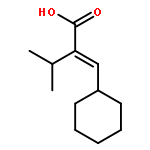 Butanoic acid, 2-(cyclohexylmethylene)-3-methyl-, (2E)-