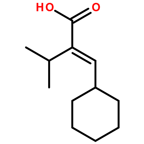 Butanoic acid, 2-(cyclohexylmethylene)-3-methyl-, (2E)-