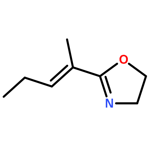 OXAZOLE, 4,5-DIHYDRO-2-[(1E)-1-METHYL-1-BUTENYL]-