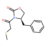 2-OXAZOLIDINONE, 3-[(METHYLTHIO)ACETYL]-4-(PHENYLMETHYL)-, (4R)-