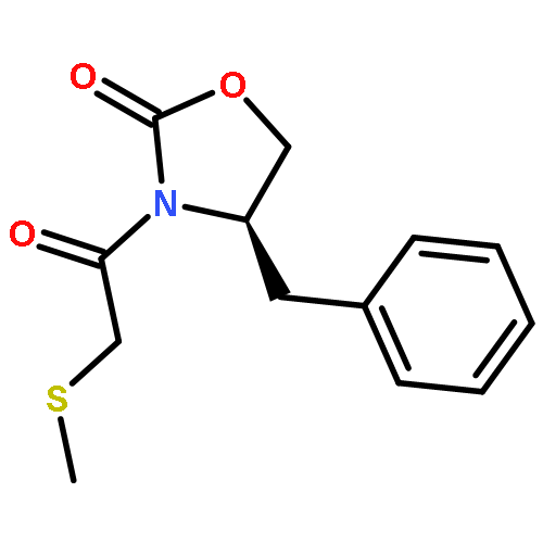 2-OXAZOLIDINONE, 3-[(METHYLTHIO)ACETYL]-4-(PHENYLMETHYL)-, (4R)-