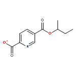 2,5-PYRIDINEDICARBOXYLIC ACID, 5-(1-METHYLPROPYL) ESTER