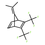 Bicyclo[2.2.1]hepta-2,5-diene,7-(1-methylethylidene)-2,3-bis(trifluoromethyl)-