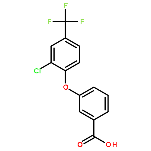 3-(2-Chloro-4-(trifluoromethyl)phenoxy)benzoic acid