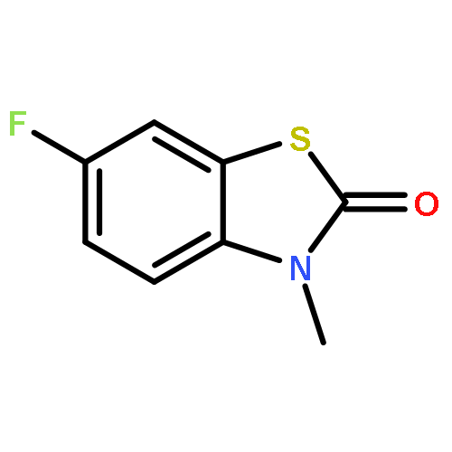 2(3H)-Benzothiazolone, 6-fluoro-3-methyl-