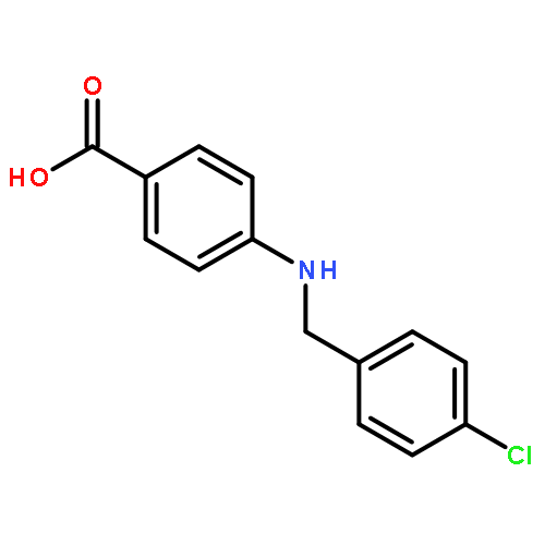 4-((4-Chlorobenzyl)amino)benzoic acid