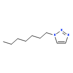 1H-1,2,3-Triazole, 1-heptyl-