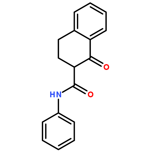 2-Naphthalenecarboxamide, 1,2,3,4-tetrahydro-1-oxo-N-phenyl-