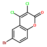 2H-1-Benzopyran-2-one, 6-bromo-3,4-dichloro-